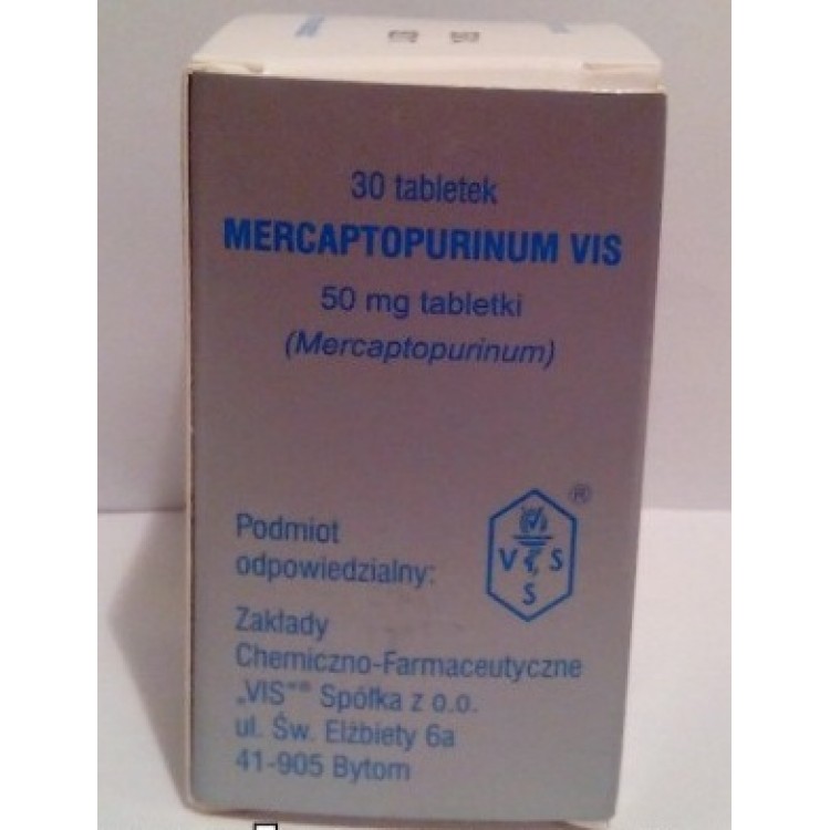 Меркаптопурин-VIS 50мг, 30 таб - VIS SP. Z O.O., (Польща) - Онлайн .